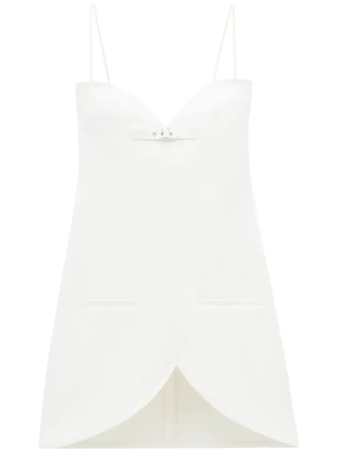 Courrèges Courrèges Ellipse crinkled mini dressの商品画像