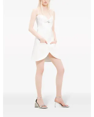 Courrèges Ellipse crinkled mini dress - サムネイル3