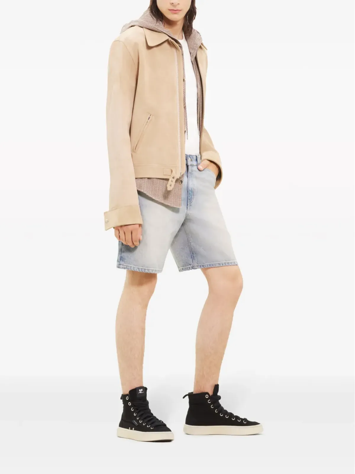 Courrèges セーラー デニムショーツ - 画像3