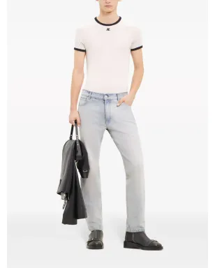Courrèges テーパードデニムジーンズ - サムネイル2