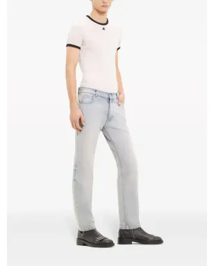 Courrèges テーパードデニムジーンズ - サムネイル3