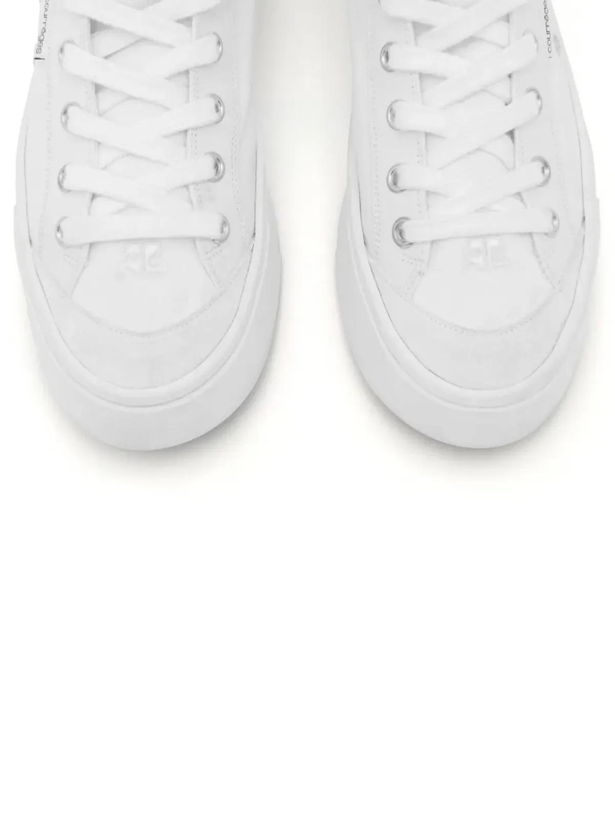 Courrèges Canvas 01 ハイトップスニーカー - 画像5