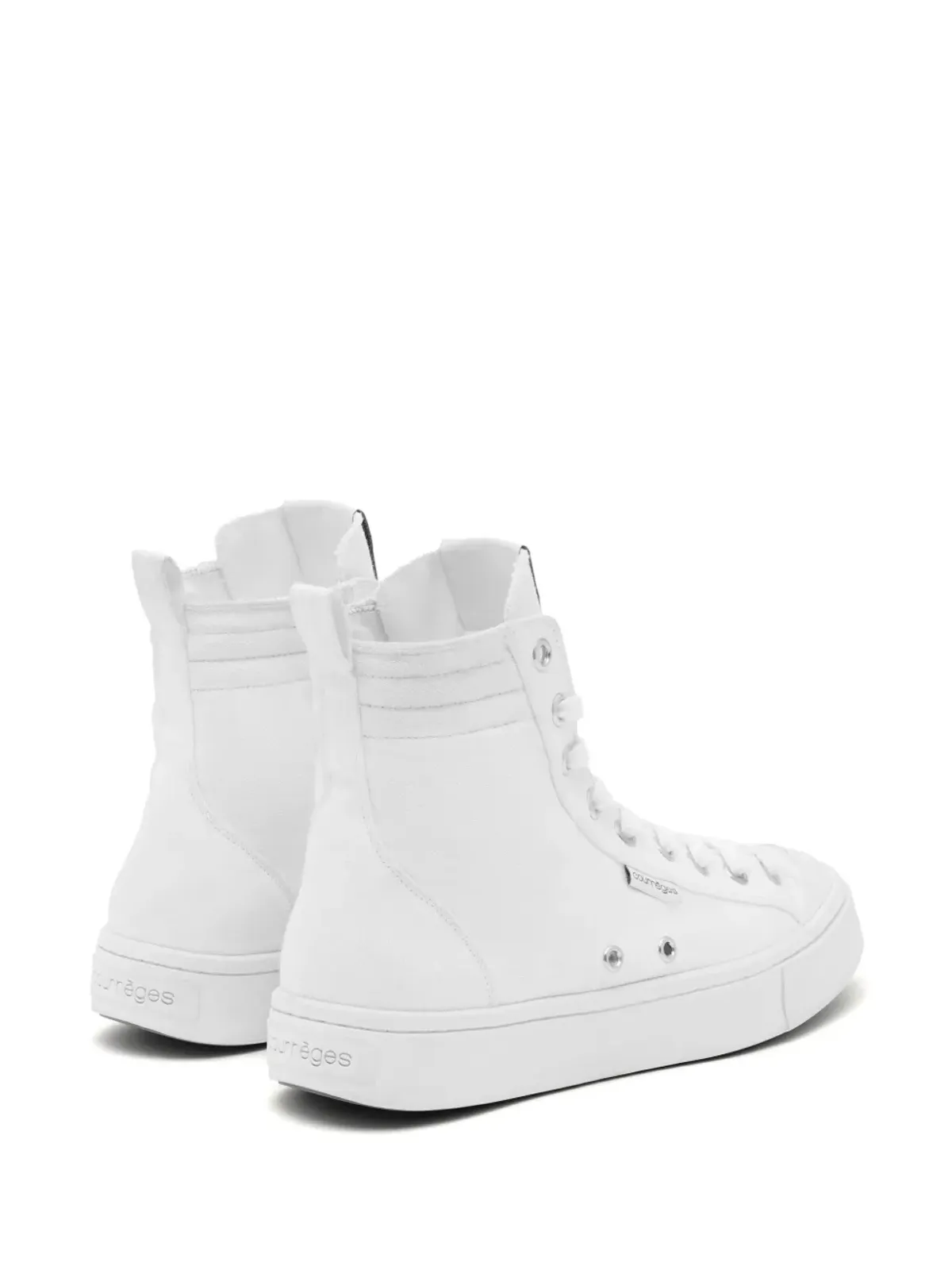 Courrèges Canvas 01 ハイトップスニーカー - 画像3