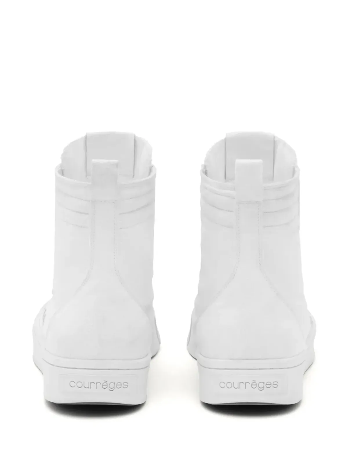 Courrèges Canvas 01 ハイトップスニーカー - 画像4