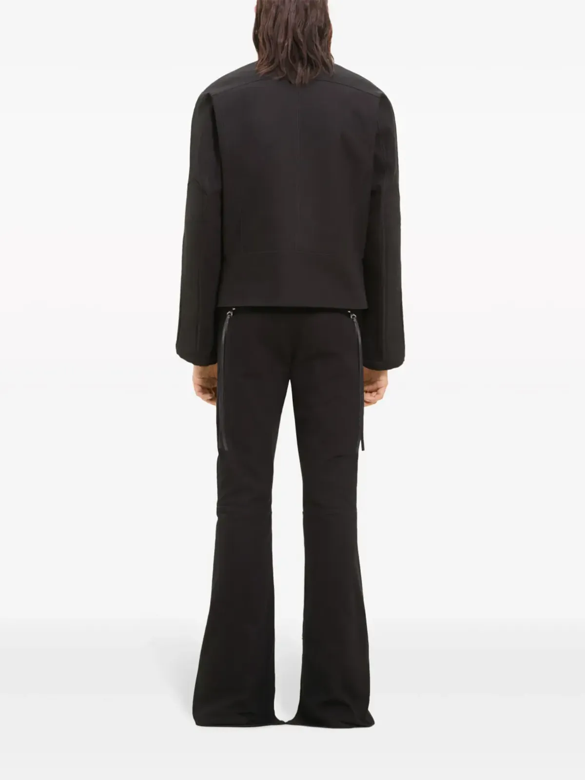Courrèges レーサー中綿入りコットンジャケット ブラック - 画像5