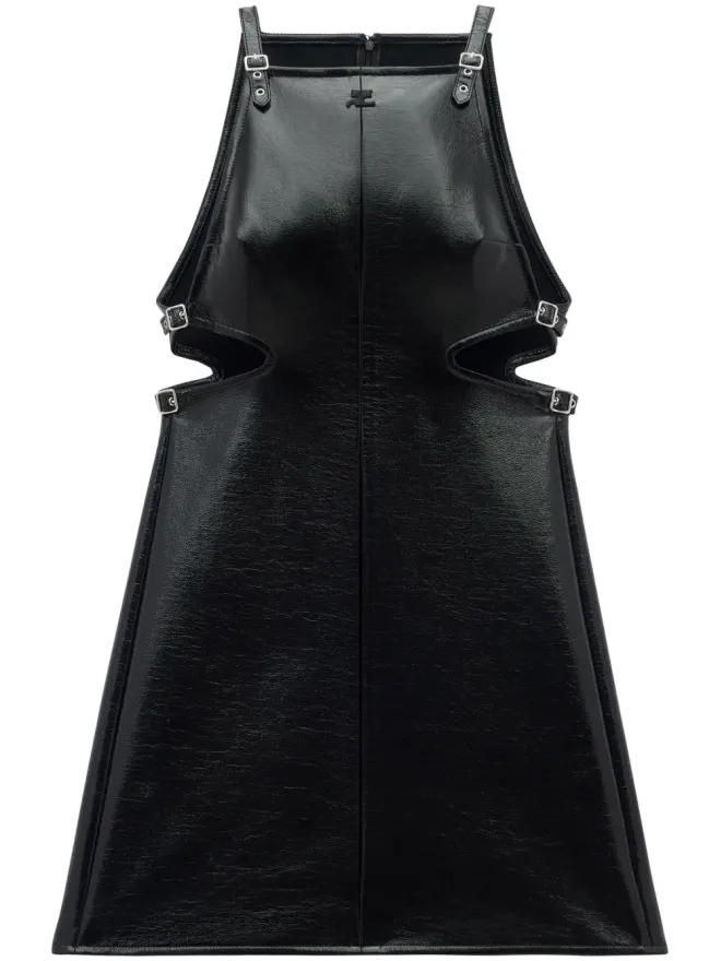 Courrèges Courrèges スラッシュバックル ノースリーブ ミニドレスの商品画像