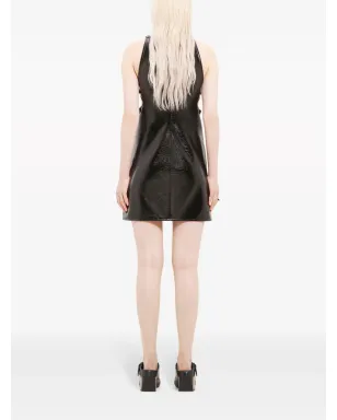 Courrèges スラッシュバックル ノースリーブ ミニドレス - サムネイル4