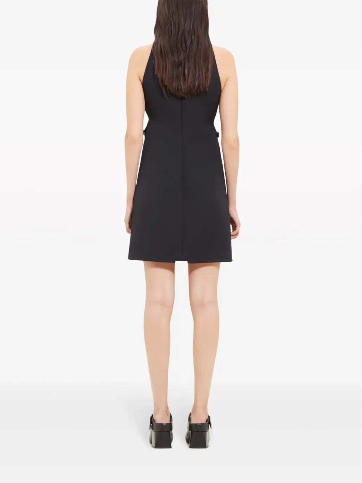 Courrèges バックルディテール・シフトドレス - 画像4