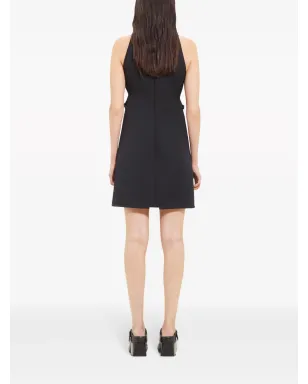 Courrèges バックルディテール・シフトドレス - サムネイル4