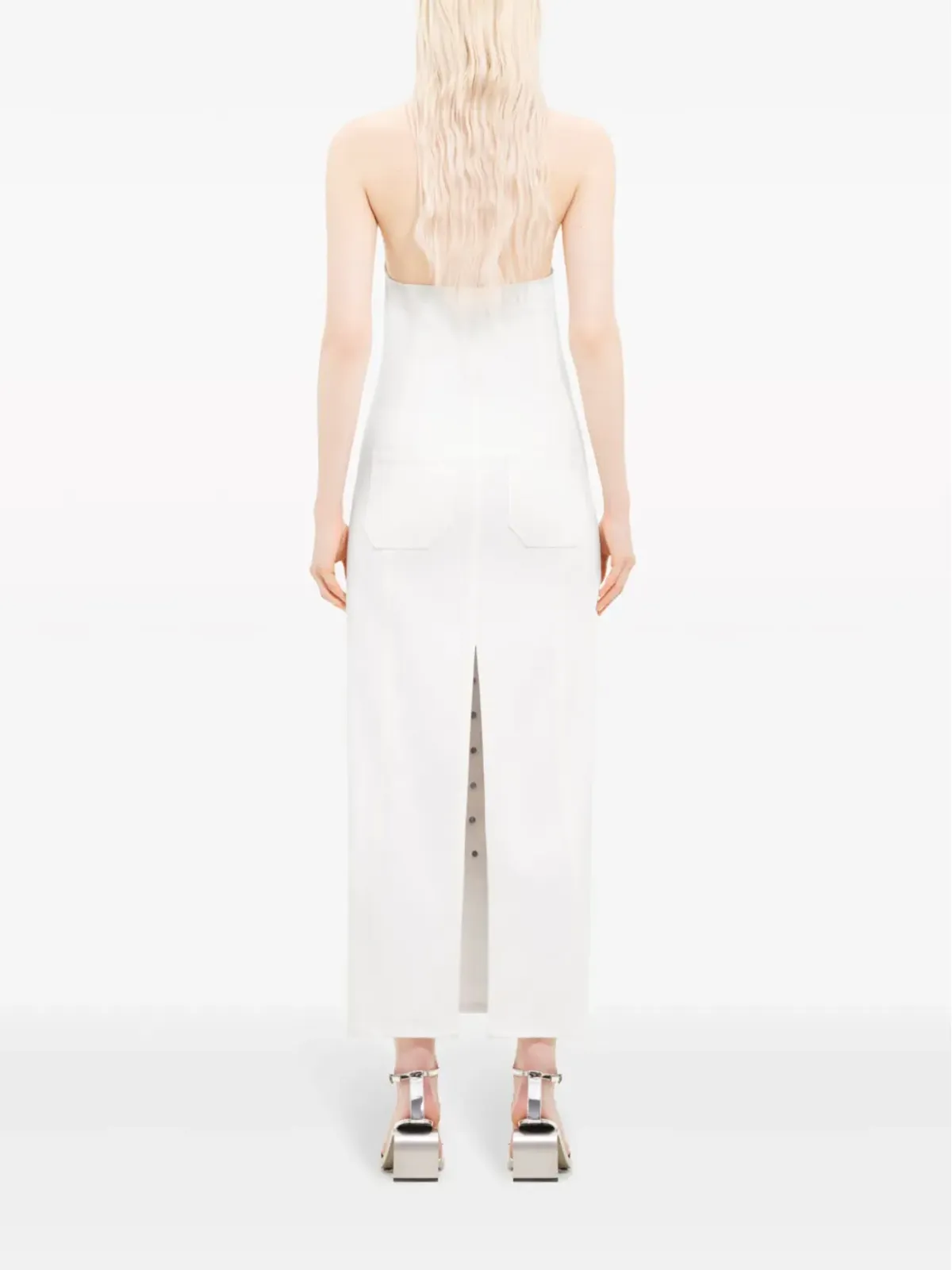 Courrèges ホルターネックデニムドレス - 画像3