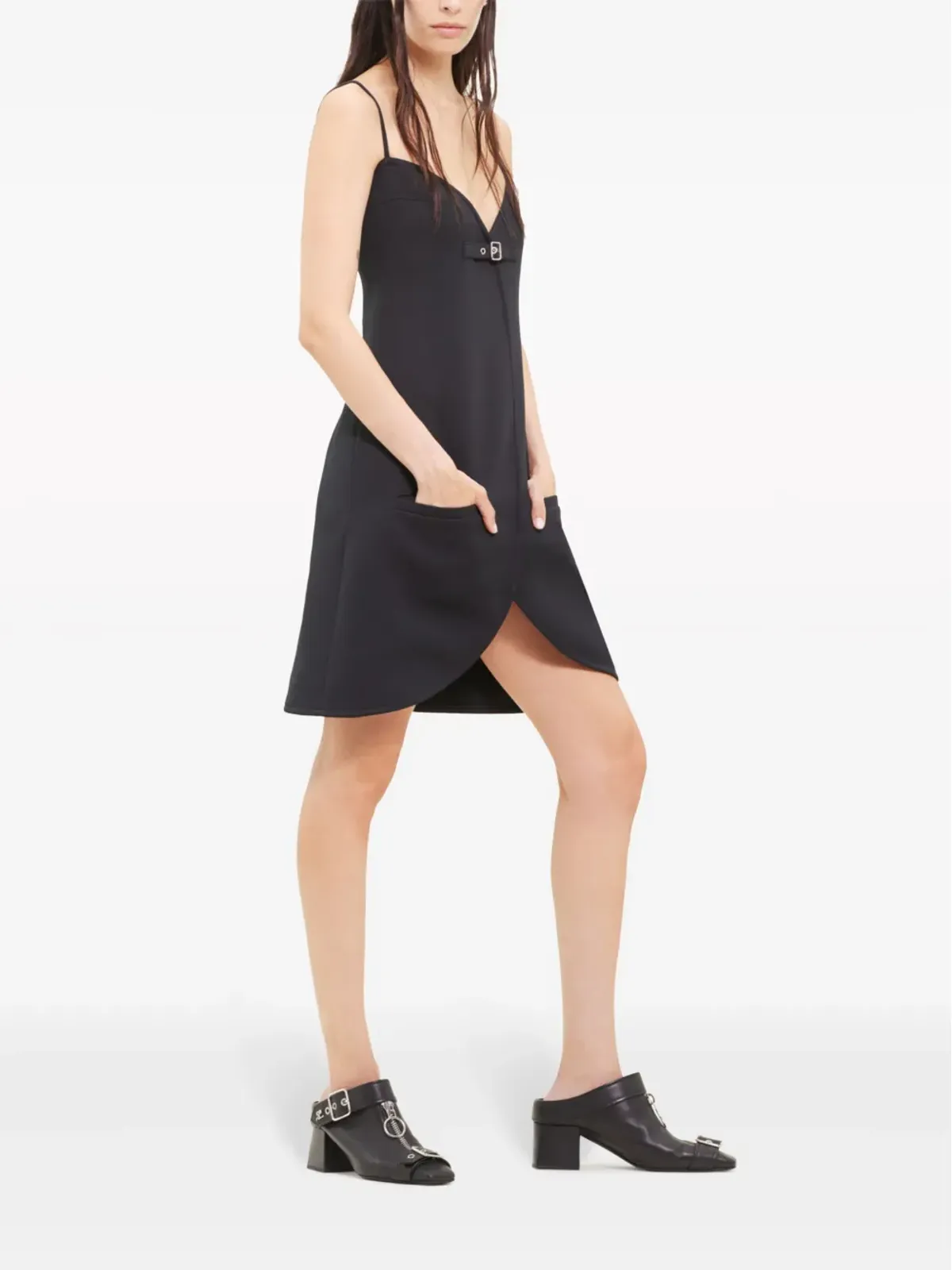 Courrèges Ellipse テーラードミニドレス - 画像3