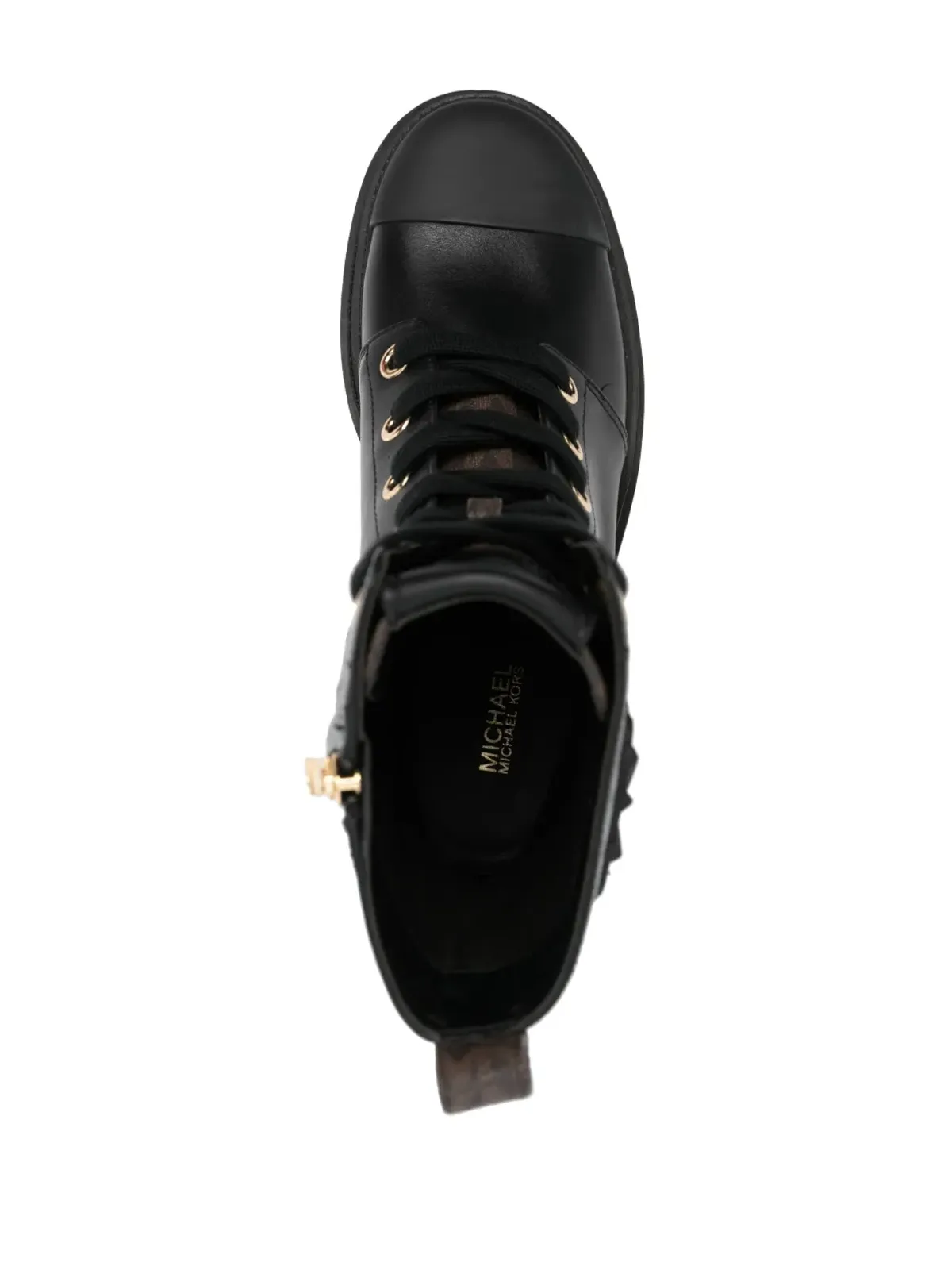 Michael Michael Kors Hanley 75mm レザー コンバットブーツ - 画像4