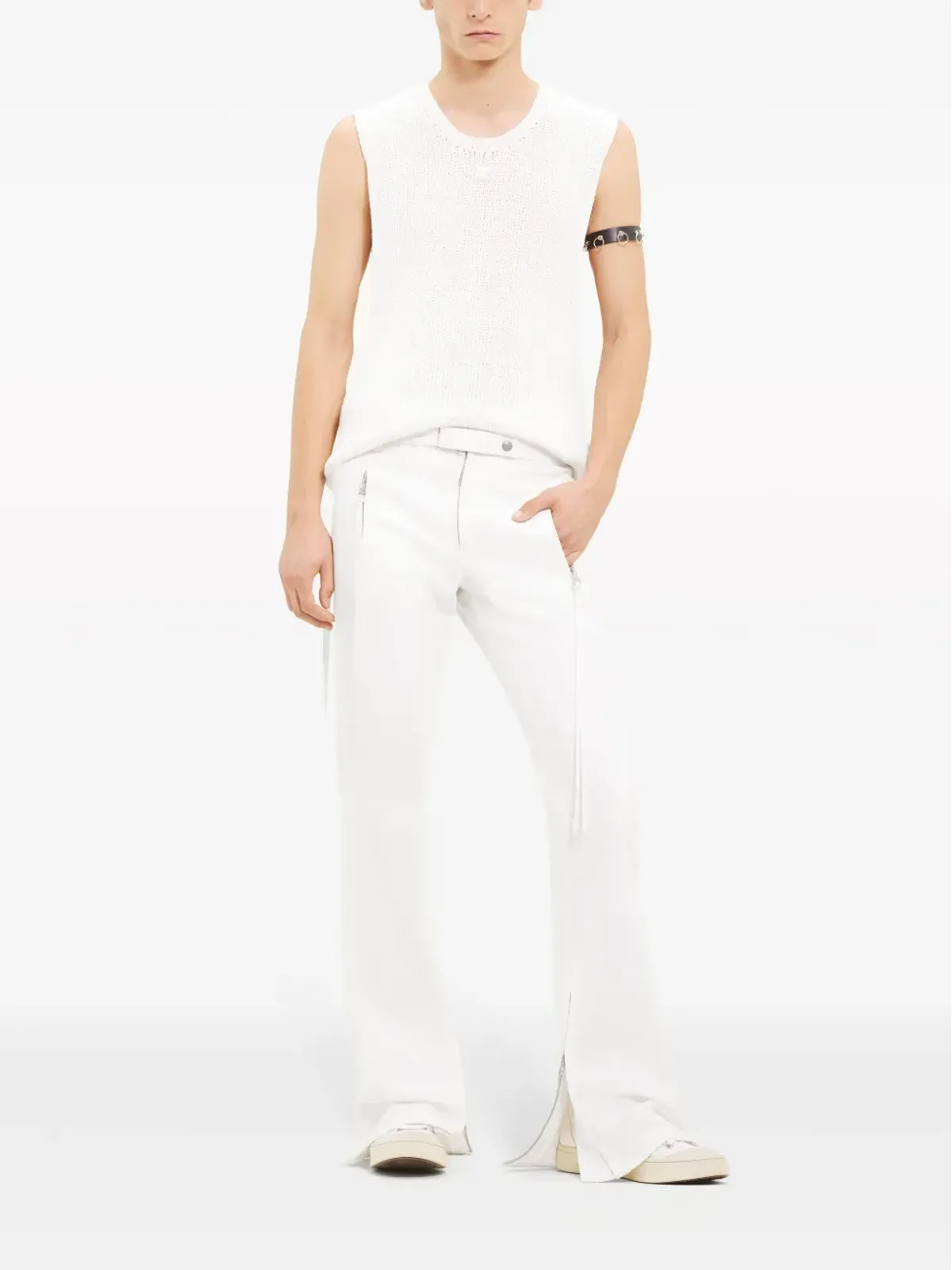 Courrèges ニットタンクトップ - 画像2