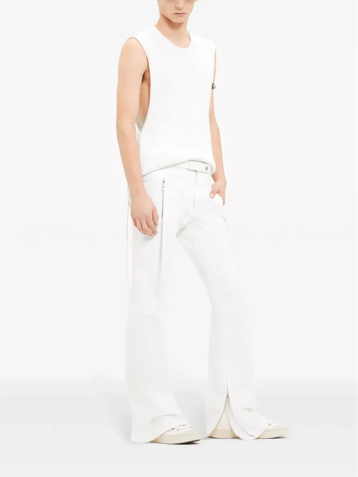 Courrèges ニットタンクトップ - 画像3