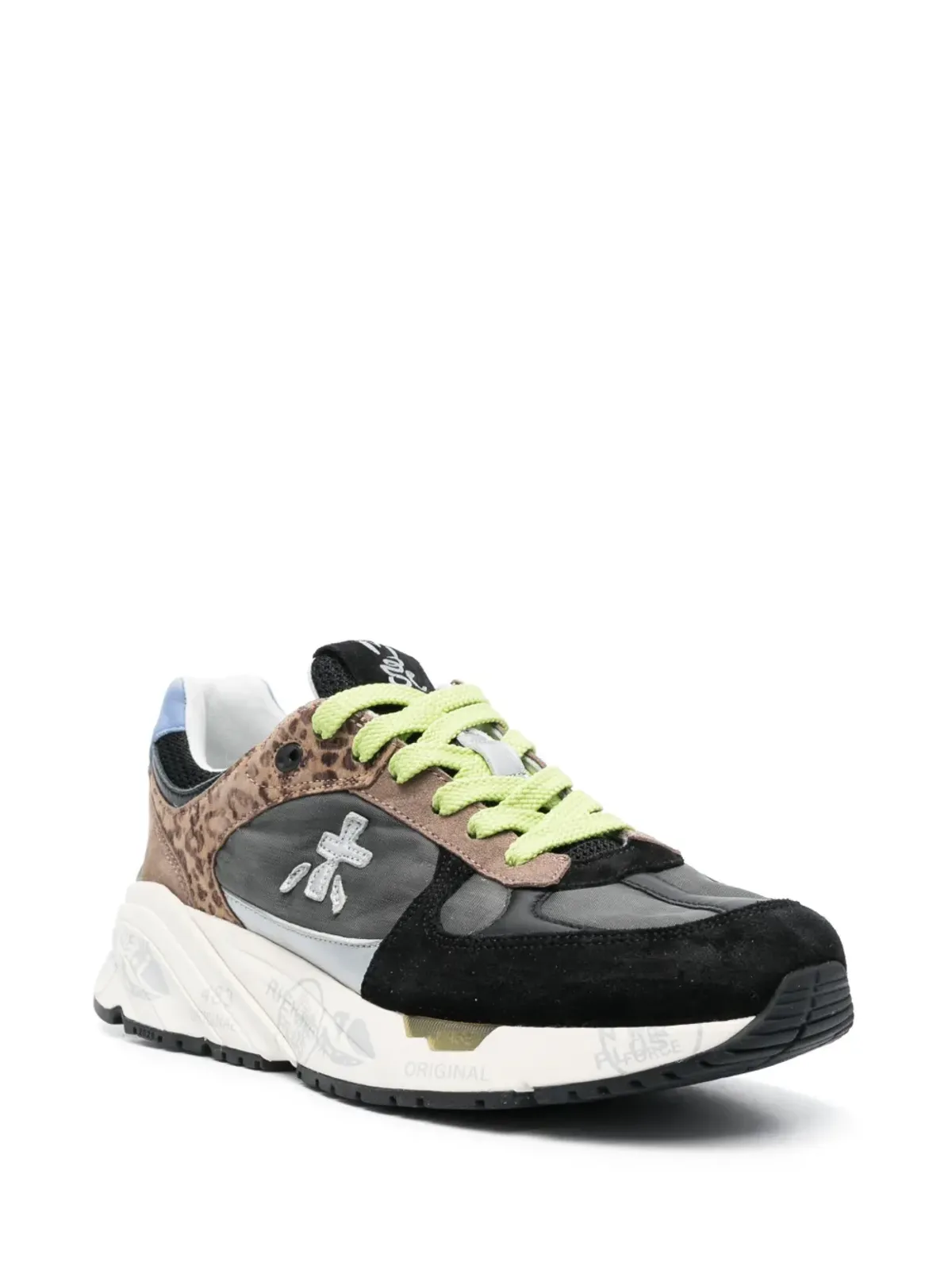 Premiata MASE ロゴパッチスニーカー - 画像2