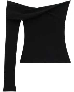 Courrèges ツイストジャージートップ - サムネイル1