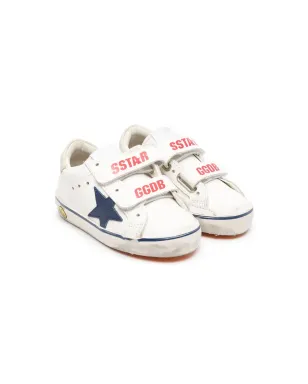 Golden Goose Kids オールドスクール・ヤング レザースニーカー - サムネイル1