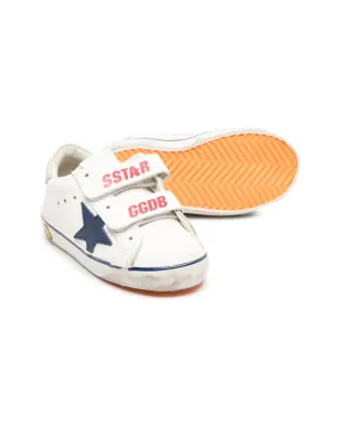 Golden Goose Kids オールドスクール・ヤング レザースニーカー - サムネイル2