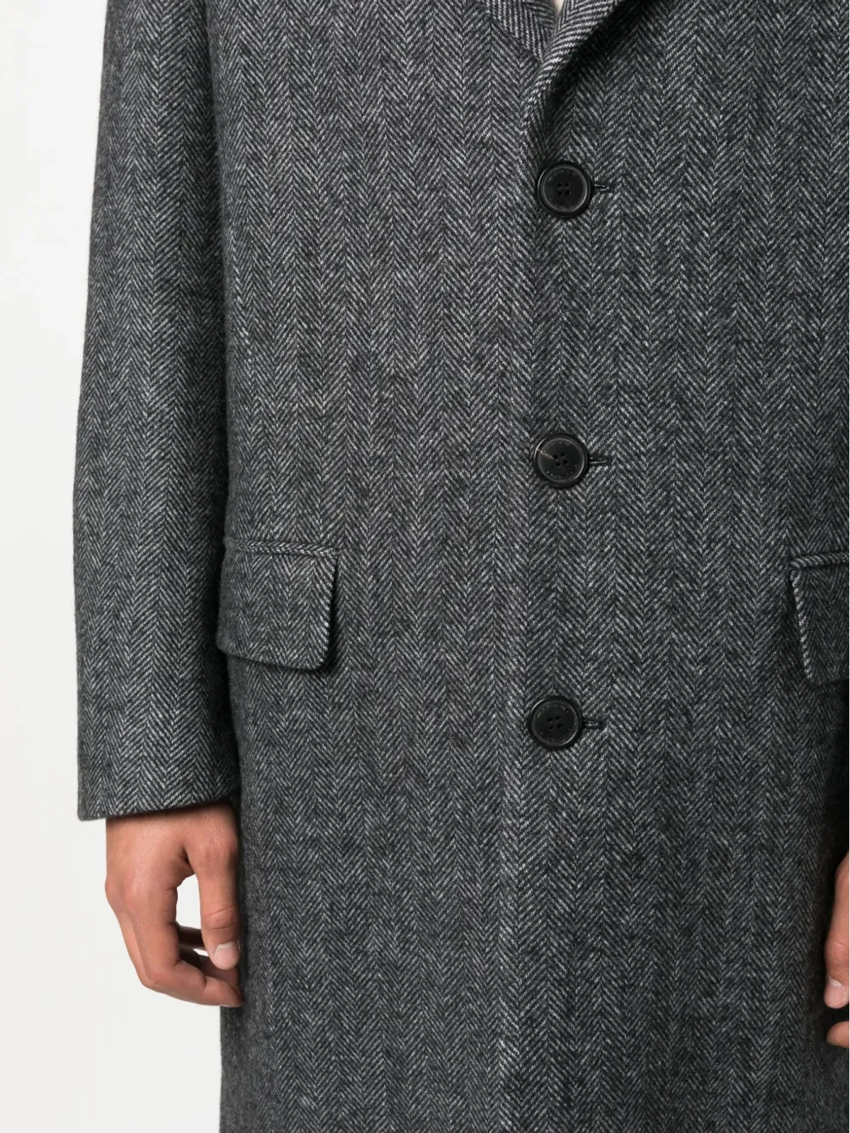 MARANT Johel リサイクルウール混紡コート - 画像5