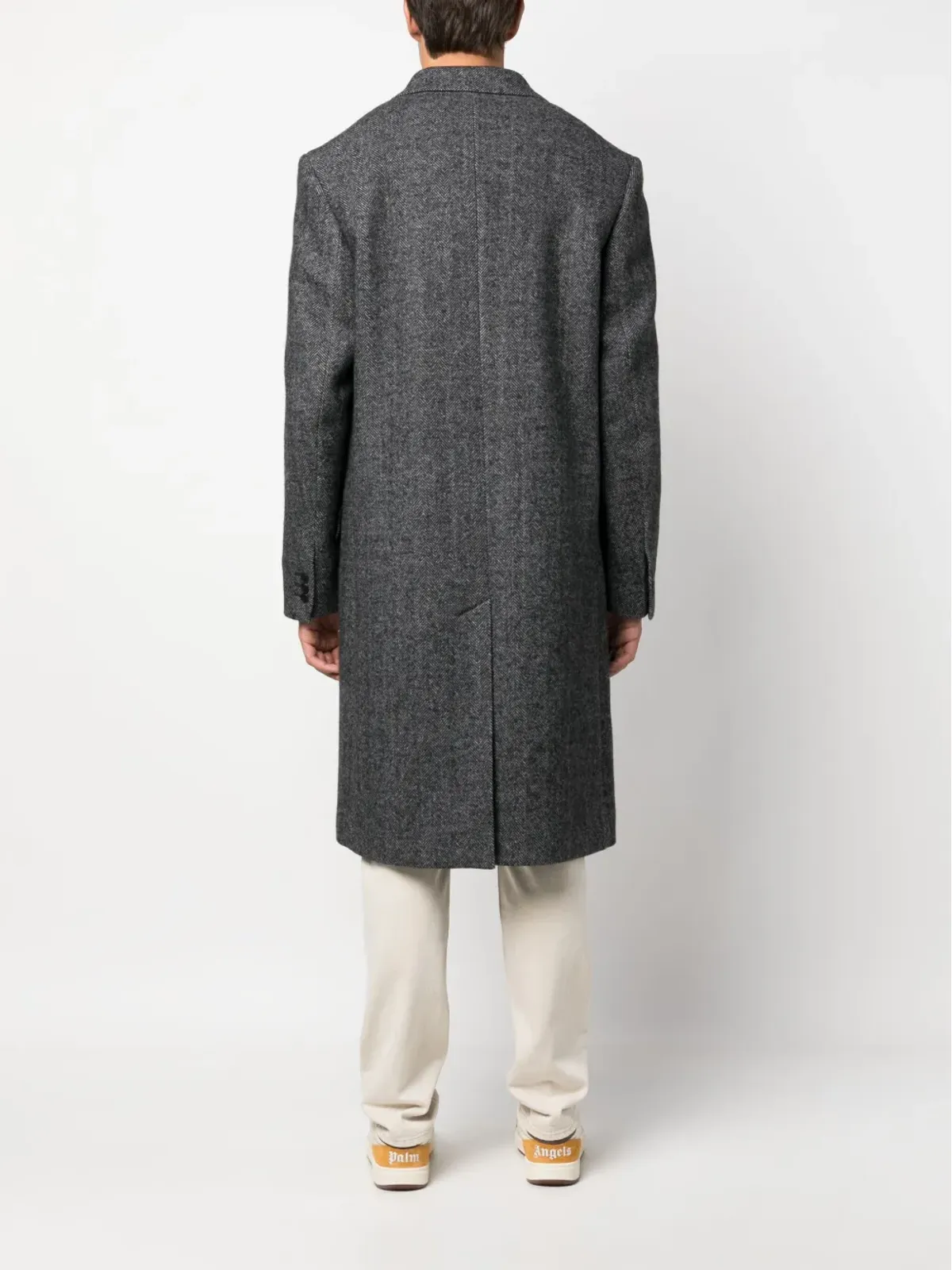MARANT Johel リサイクルウール混紡コート - 画像4
