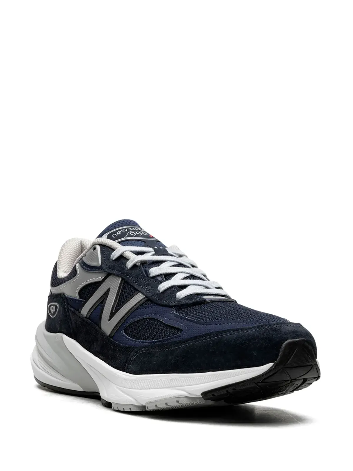 New Balance 990v6 レザー スニーカー（ネイビー） - 画像2