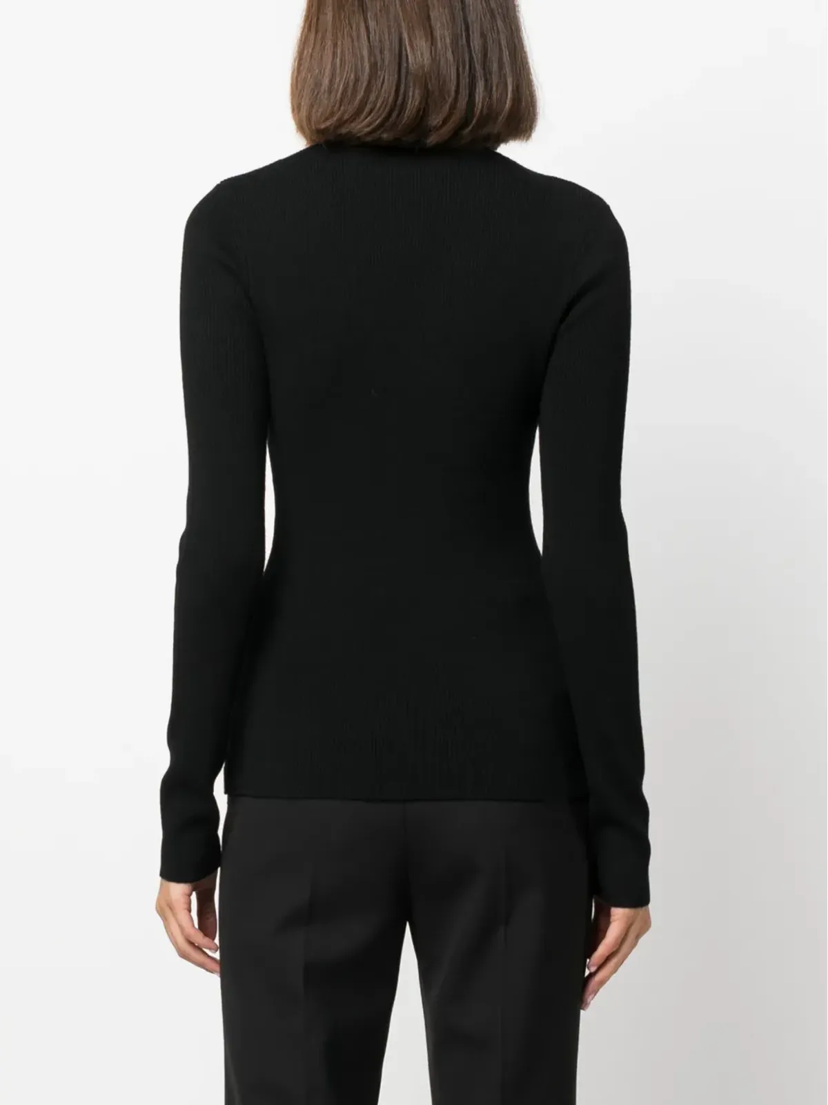 DVF Diane von Furstenberg カットアウト長袖トップ - 画像4