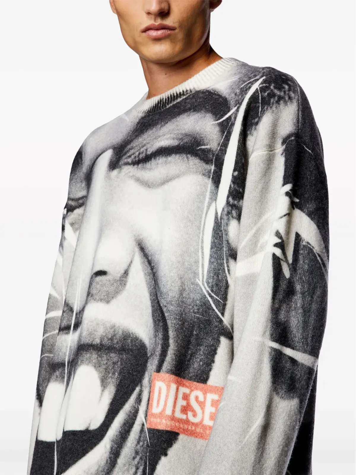 Diesel K-Victory photograph-print スウェットシャツ - 画像5