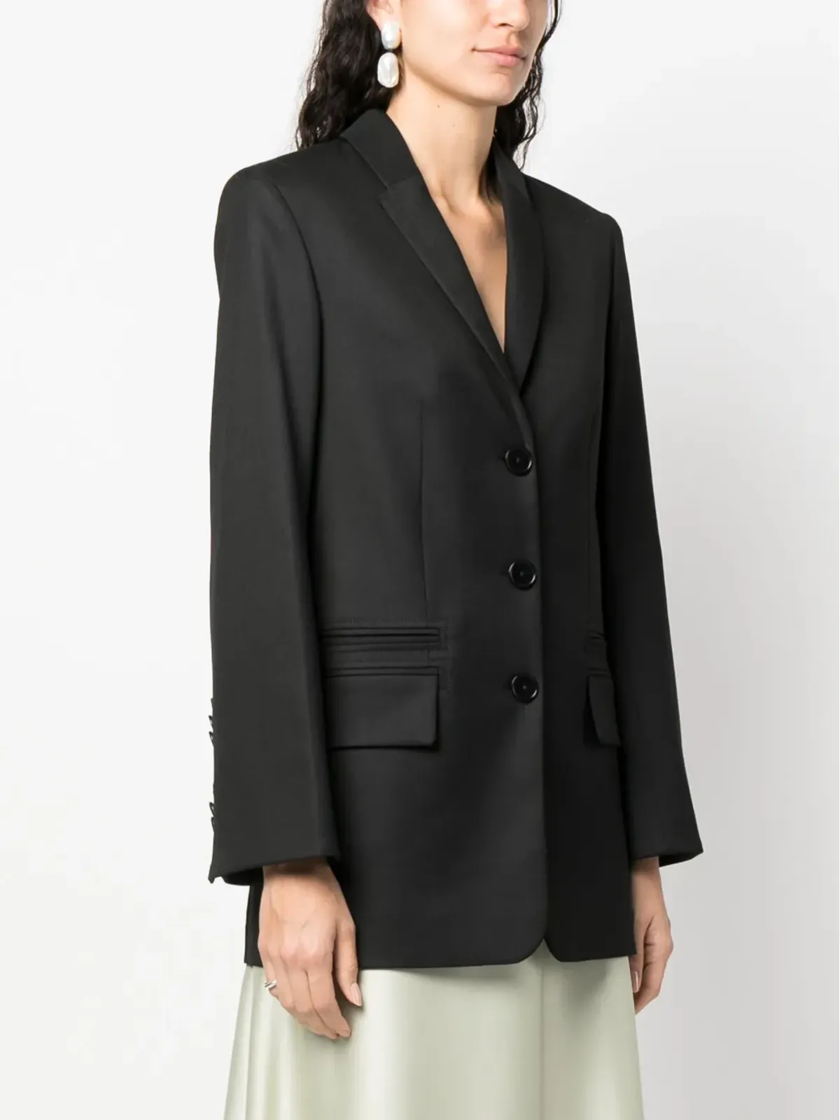 By Malene Birger Porter テーラード・シングルブレスト ブレザー - 画像3