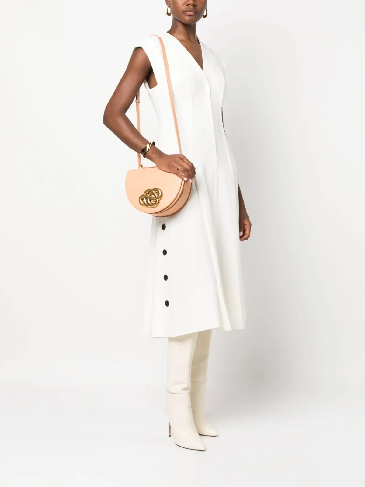 By Malene Birger セベラ レザー クロスボディバッグ - 画像2