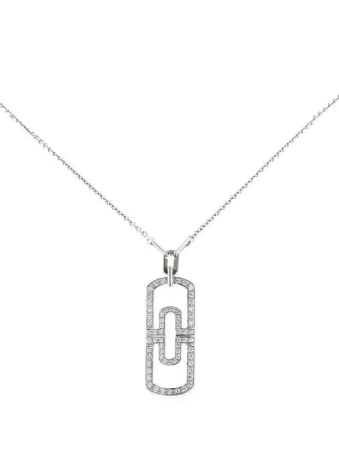 Bvlgari Pre-Owned Bvlgari Pre-Owned Parentesi ダイヤモンド ネックレスの商品画像