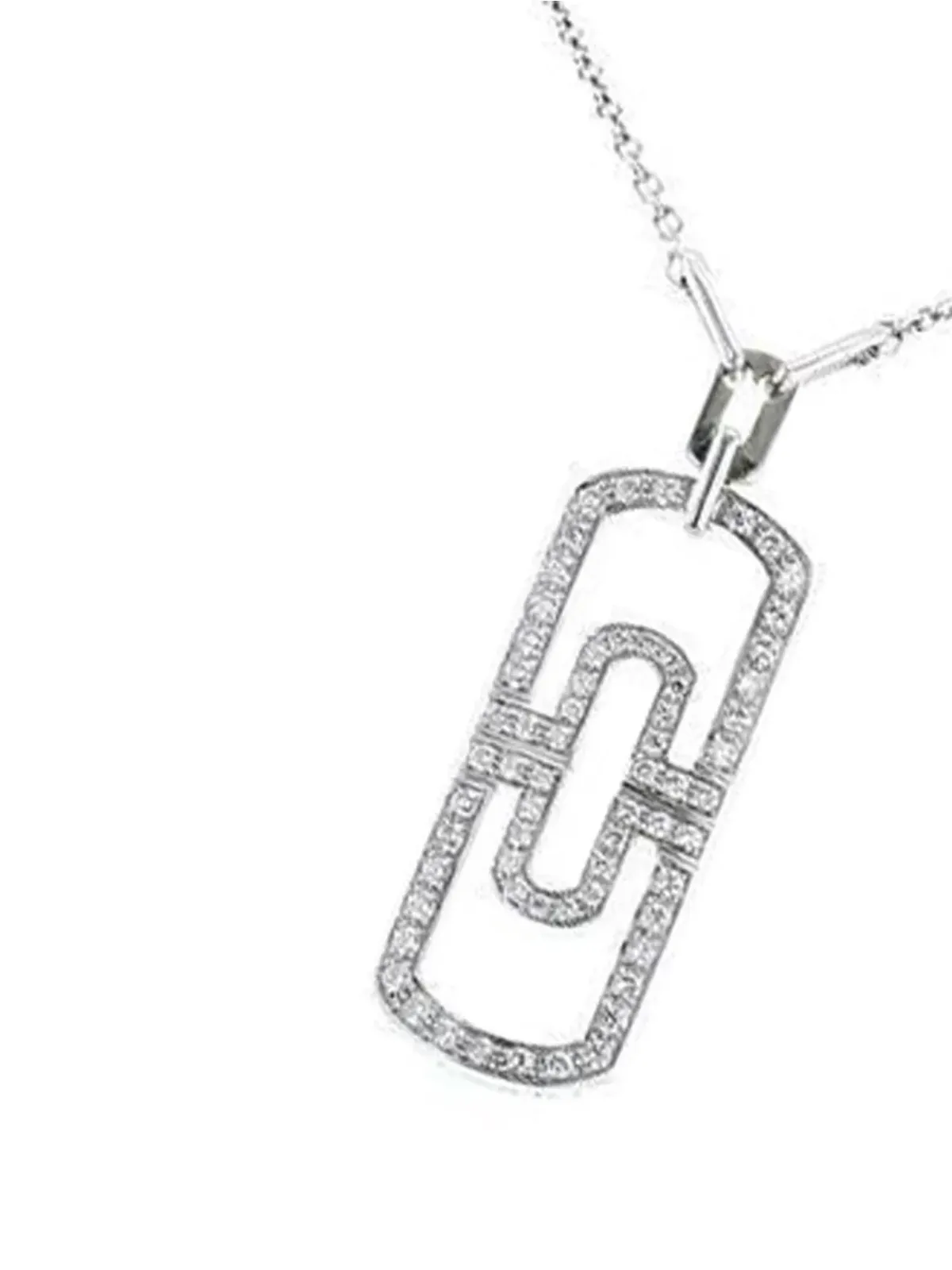 Bvlgari Pre-Owned Parentesi ダイヤモンド ネックレス - 画像2