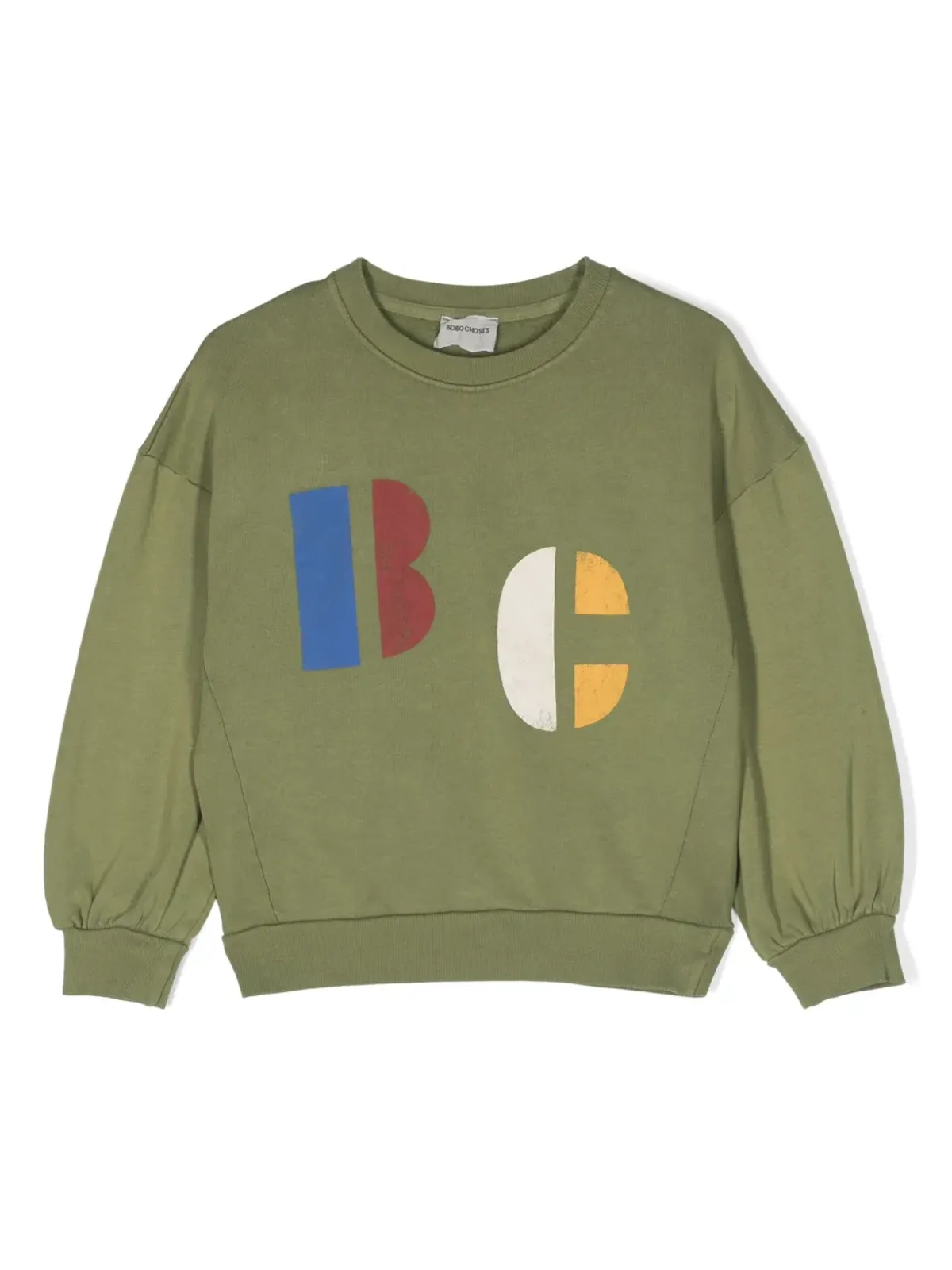 Bobo Choses ロゴプリント オーガニックコットン スウェットシャツ - 画像1