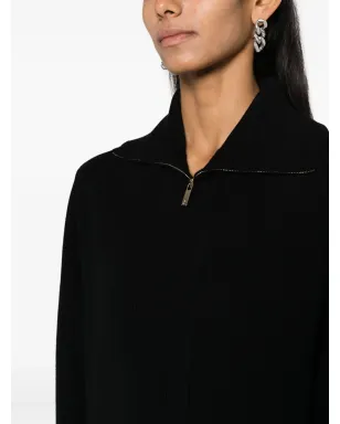 Lorena Antoniazzi スプレッドカラー ヴァージンウール混紡カーディガン - サムネイル5