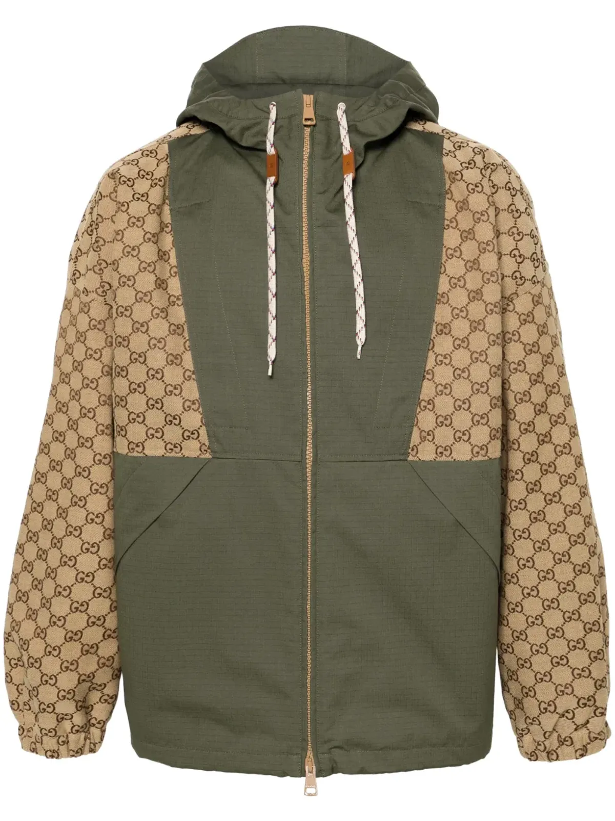 Gucci GGキャンバス フード付きジャケット - 画像1