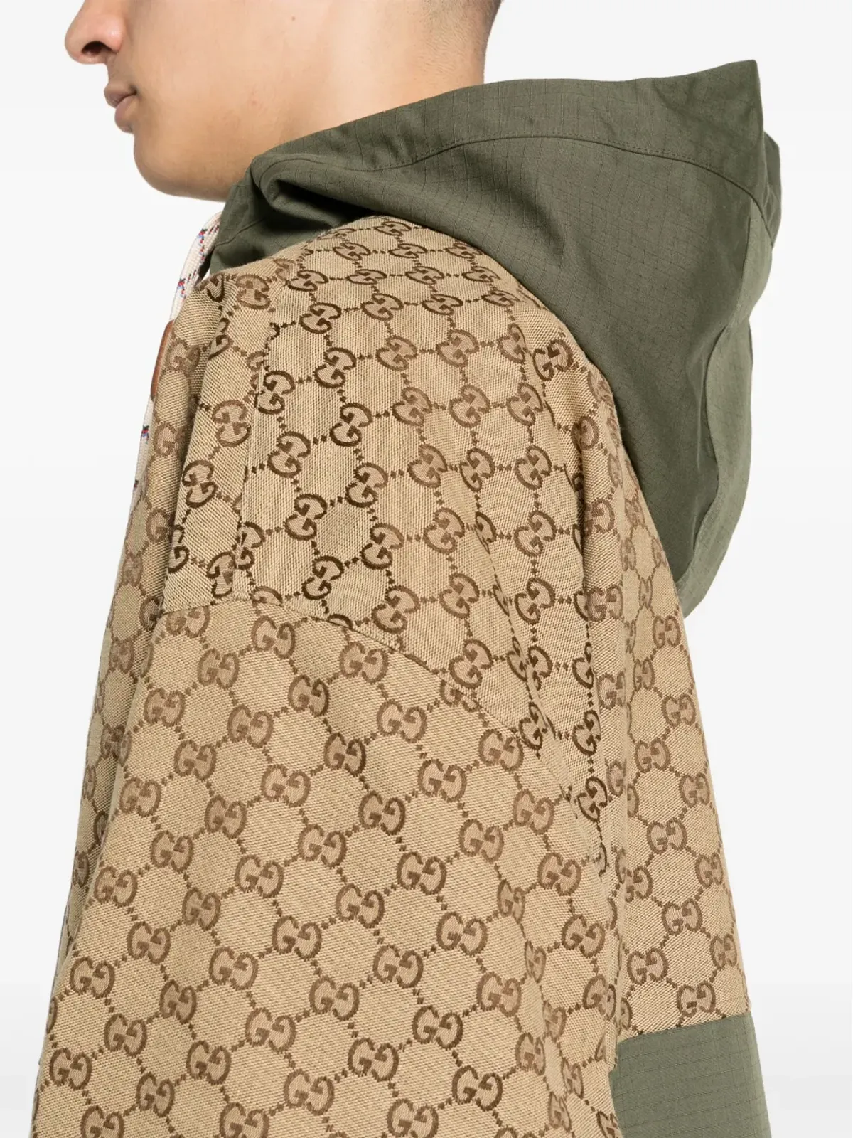 Gucci GGキャンバス フード付きジャケット - 画像5