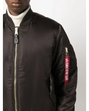 Alpha Industries リバーシブルジップアップボンバージャケット - サムネイル5