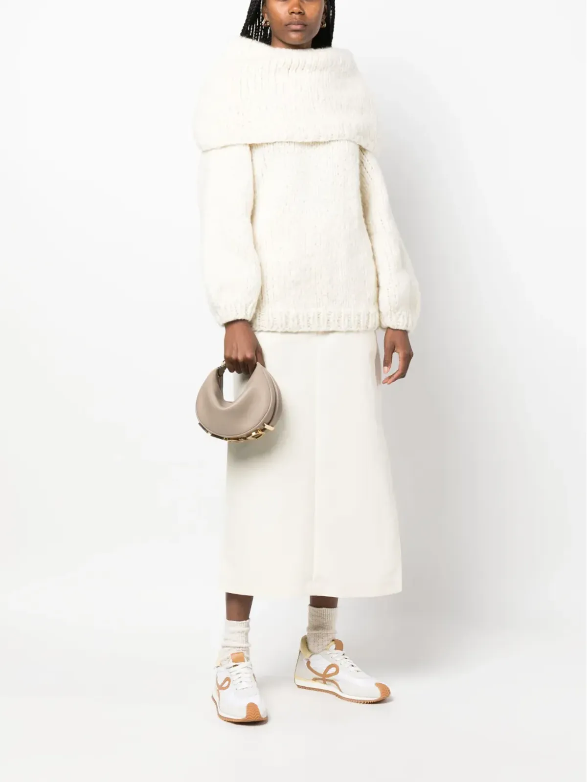 FENDI ロゴ入りツーウェイバッグ - 画像2
