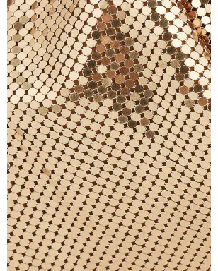 Rabanne Pixel Tube メタリックショルダーバッグ - サムネイル4