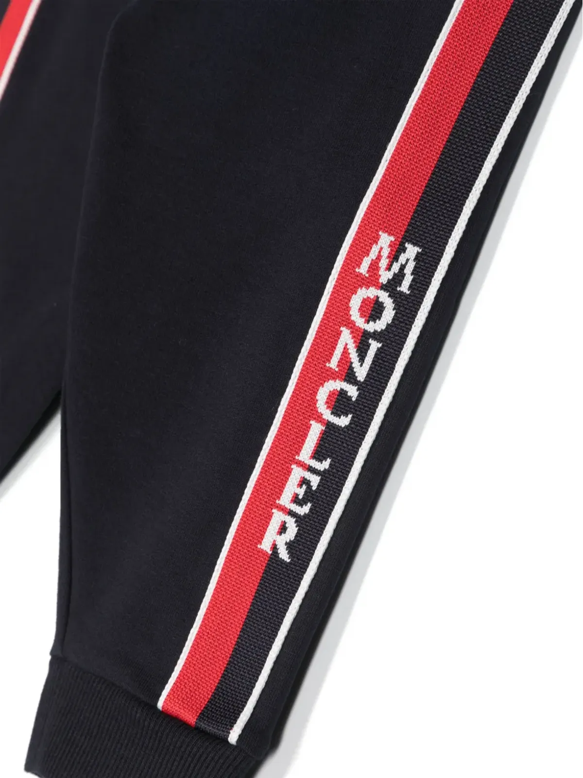 Moncler Enfant ロゴプリント サイドストライプ トラックパンツ - 画像3