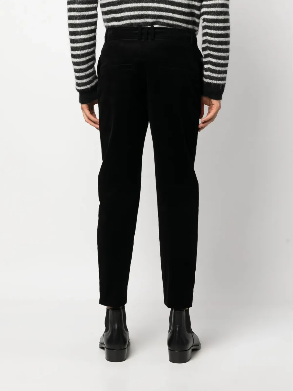 Balmain テーパードレッグ クロップドパンツ - 画像4