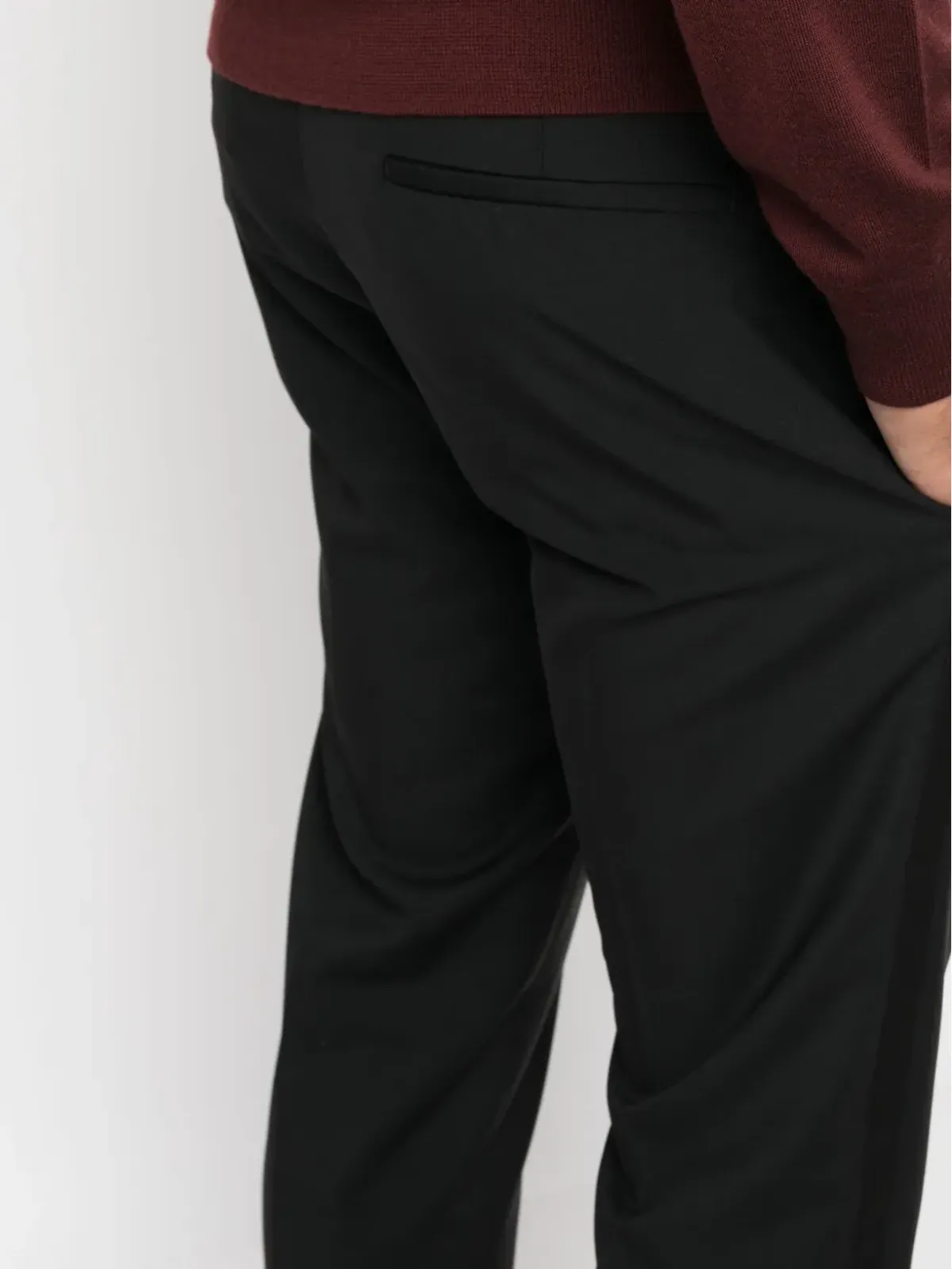 Paul Smith スリムカット テーラードパンツ - ブラック - 画像5