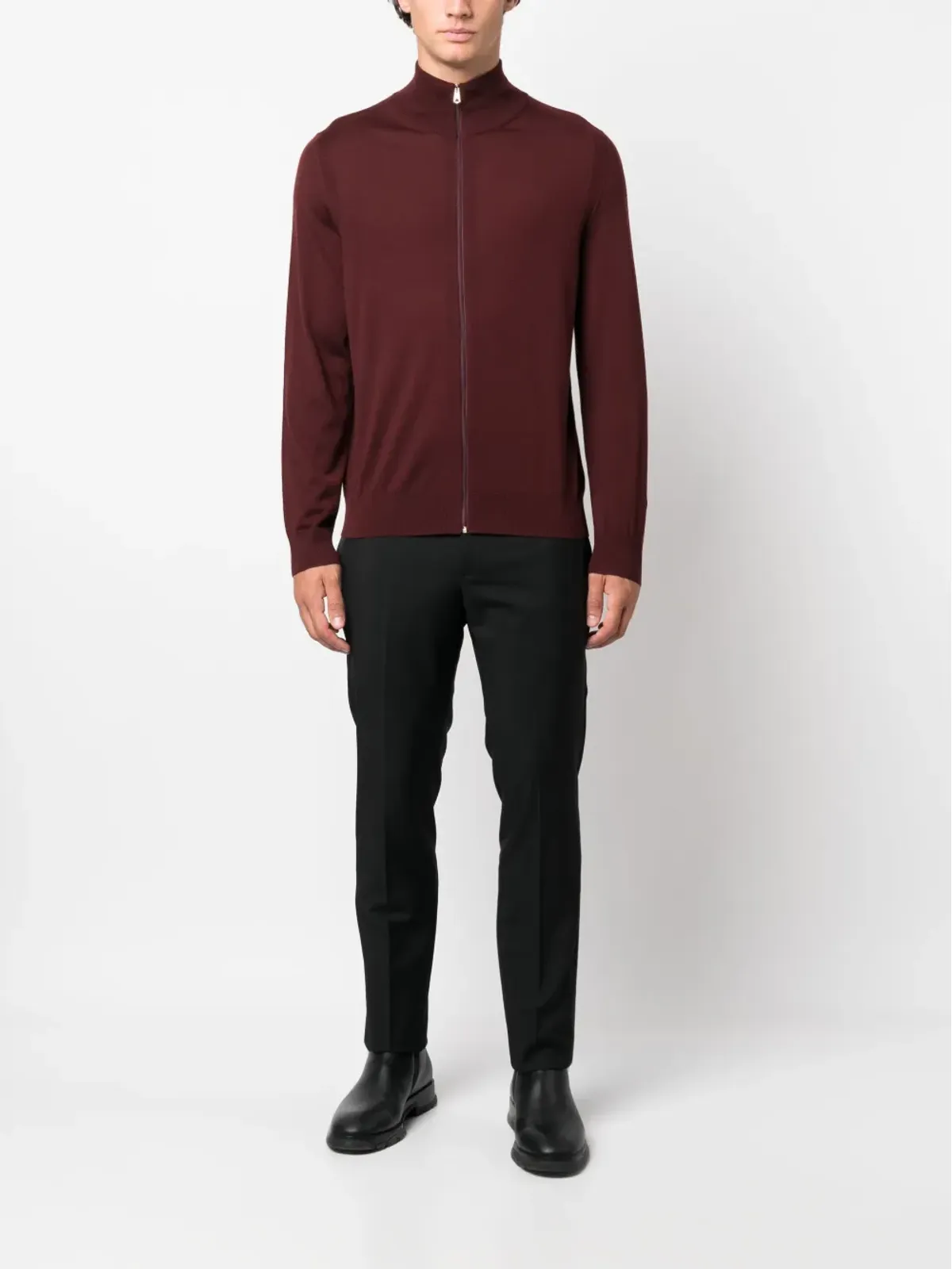 Paul Smith スリムカット テーラードパンツ - ブラック - 画像2