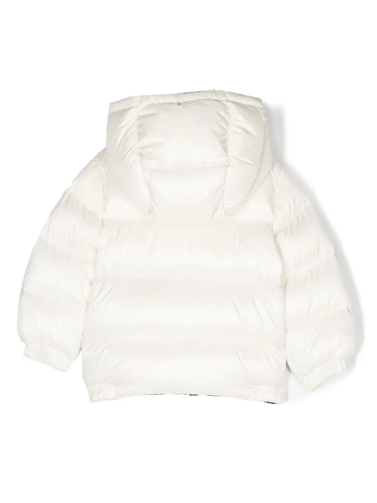 Moncler Enfant ロゴ・アップリケ付きダウンジャケット - 画像2