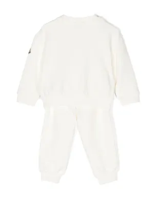 Moncler Enfant テディベアプリント トラックスーツセット - サムネイル2