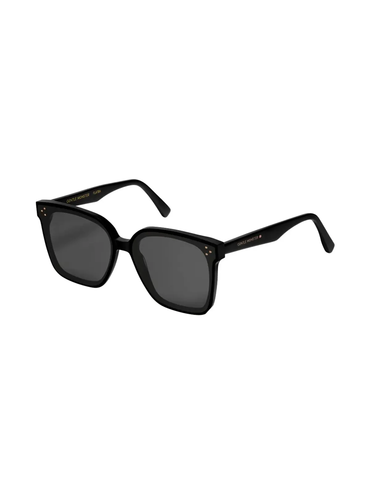 Gentle Monster Her 01 small square-frame sunglasses - Black - 画像2