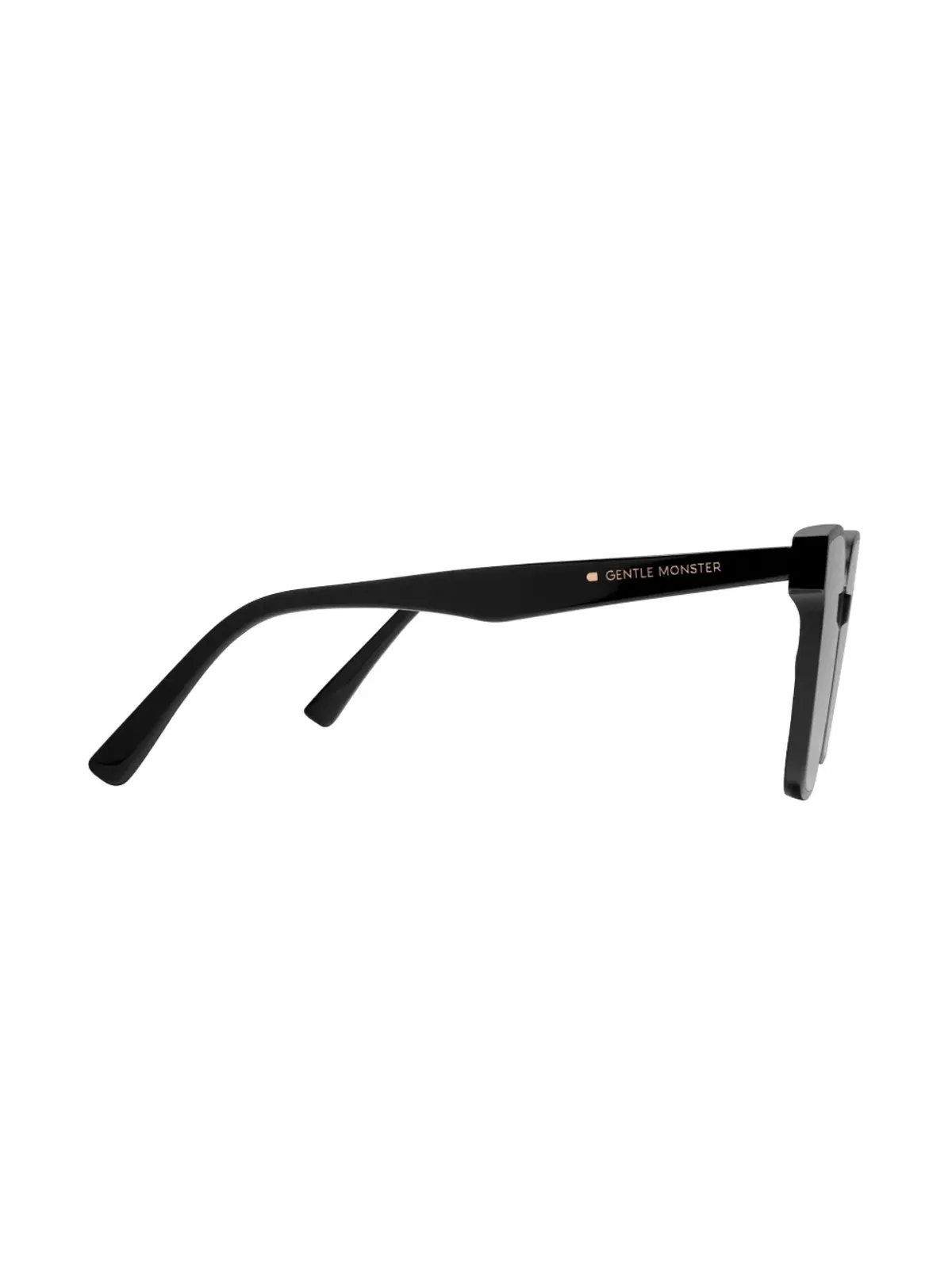 Gentle Monster Her 01 small square-frame sunglasses - Black - 画像4