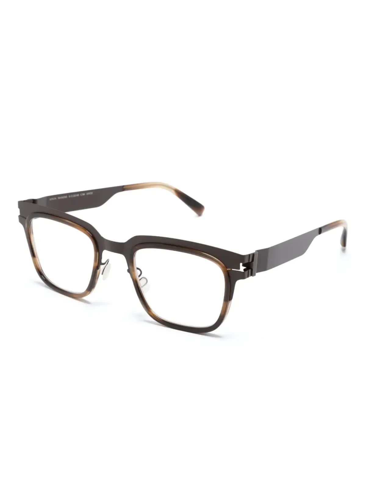 Mykita Raymond レクタングルフレーム眼鏡 - ブラウン - 画像2