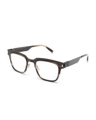 Mykita Raymond レクタングルフレーム眼鏡 - ブラウン - サムネイル2