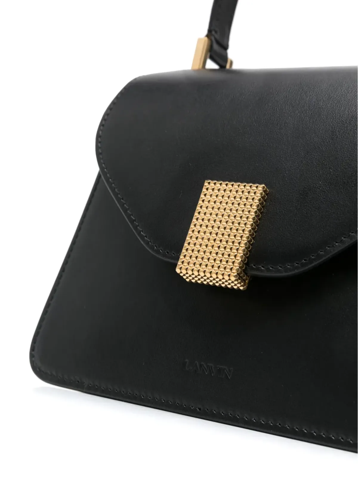 Lanvin コンチェルト レザー トップハンドルバッグ - 画像4