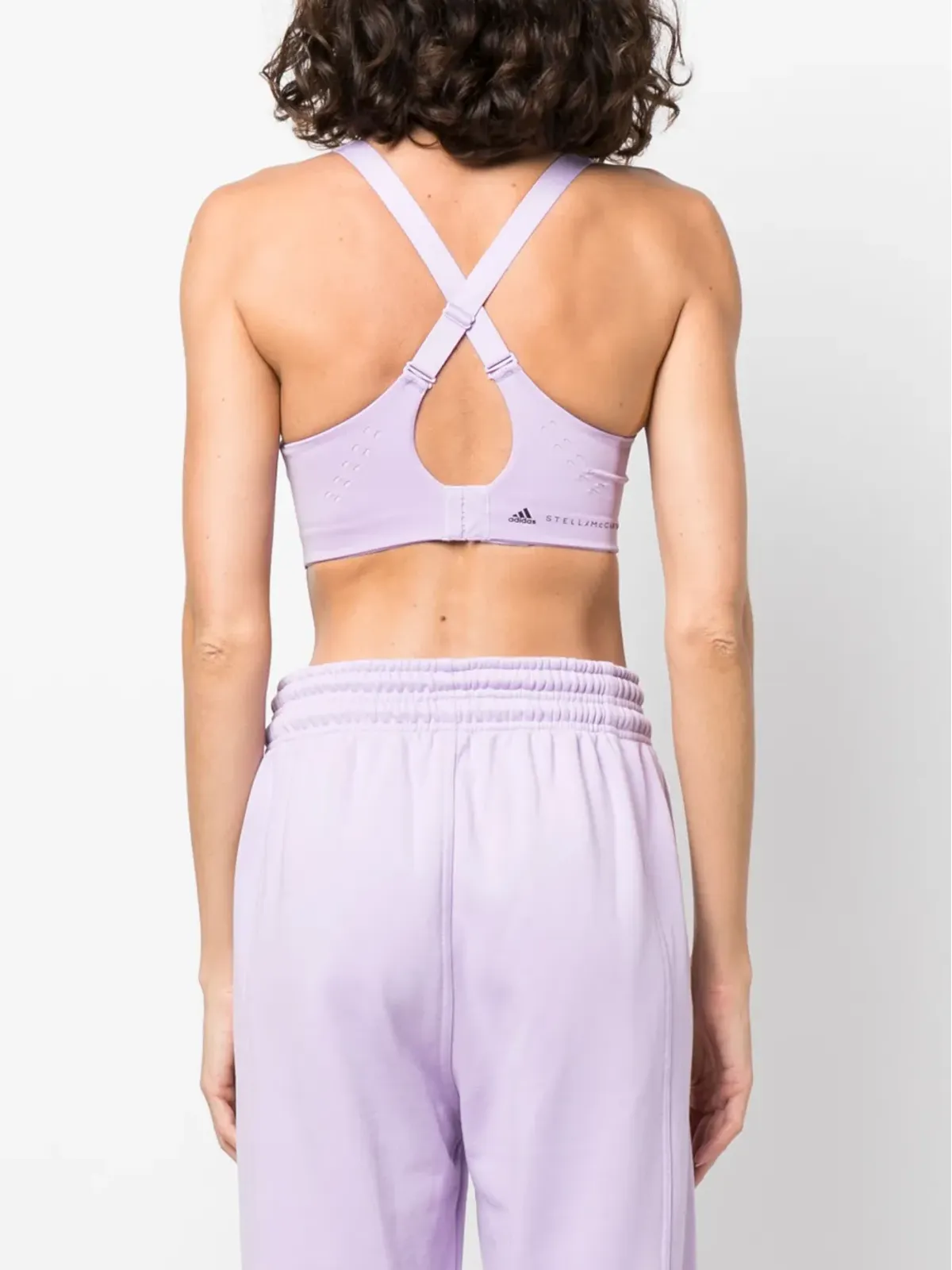 adidas by Stella McCartney TruePaceスクープネックスポーツブラ - 画像4